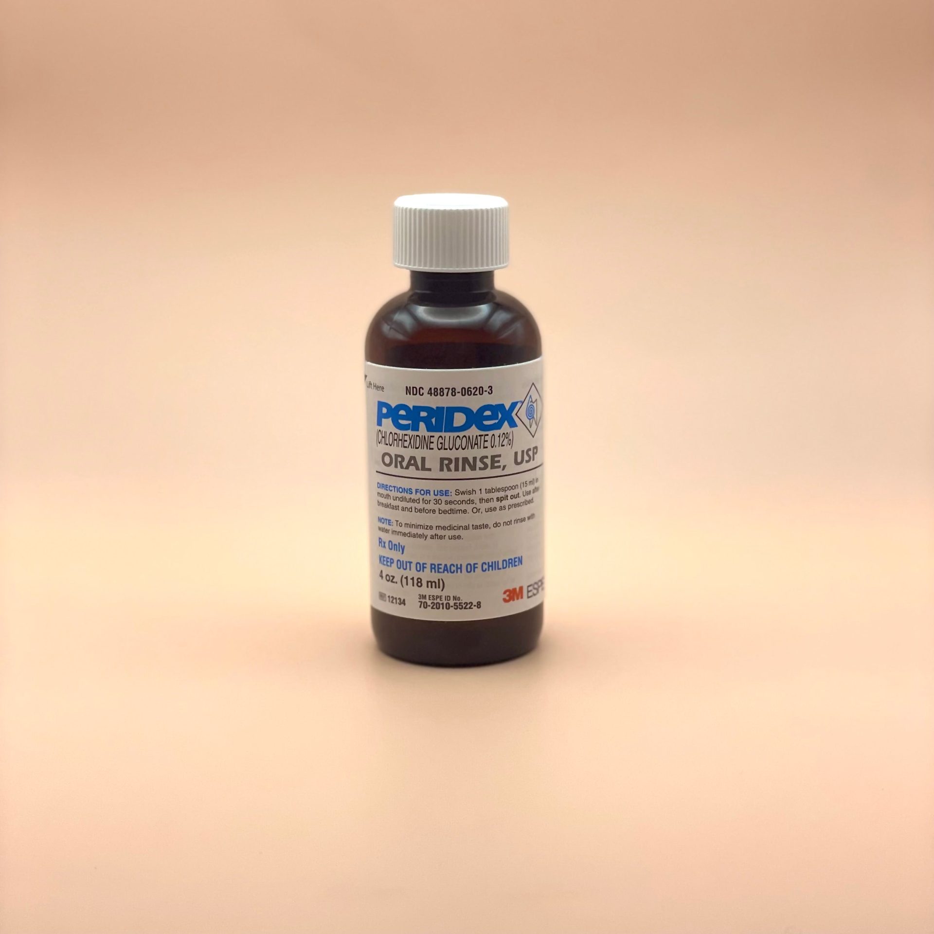 Peridex chlorhexidine 0.12% oral rinse